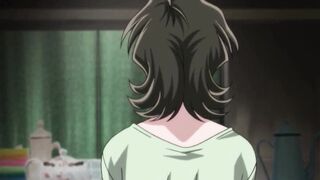 Stepmom gets her big tits and milf pussy filled with cum in a wild hentai party