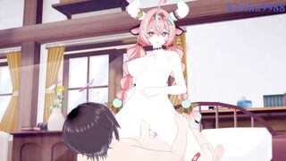 Genshin Impact Hentai - Big boobs anime babe gets intense sex with Skirk and Varesa