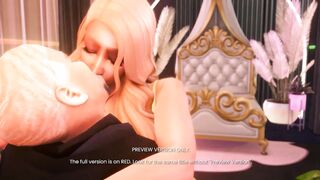 Naughty Simlishdzire & Her Celebrity Romantic Hubby Get Naughty in 3D Hentai