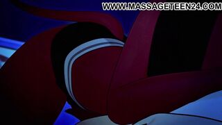 Meru the succubus in a 3D hentai movie - big dick and cumshot included! - 5 image