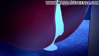 Meru the succubus in a 3D hentai movie - big dick and cumshot included! - 9 image