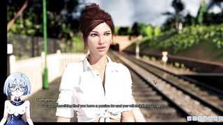 Get ready for a wild ride as busty babe in sexy outfit 3D games with lustful girls in anime hentai games - 2 image