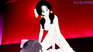 Get ready for a wild ride as Videl and Android 18 go wild in this anime hentai with big boobs and ecchi action!