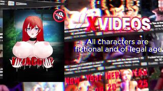 Watch this naughty anime sexcapade with a big dick, big boobs, and cumshots galore!