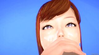 Get ready for a wild 3D hentai with tit-fucking, big boobs, and massive cumshots