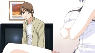 Stepsis and I get naughty in a steamy threesome - Uncensored hentai action - 2 image