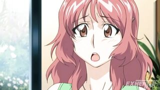 Stepsis and I get naughty in a steamy threesome - Uncensored hentai action - 4 image