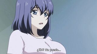 Three hot babes in a steamy lesbian trio get kinky in a hot hentai - 1 image