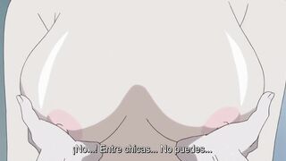 Three hot babes in a steamy lesbian trio get kinky in a hot hentai - 2 image