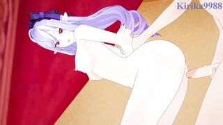 Zenless Zeros: Sweety and Vivian in a hardcore hentai action with big boobs bouncing