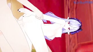 Zenless Zeros: Sweety and Vivian in a hardcore hentai action with big boobs bouncing