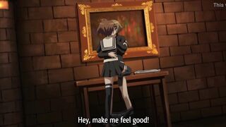 Enjoy the wildest student hentai with a hot chick in hot action