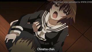 Enjoy the wildest student hentai with a hot chick in hot action