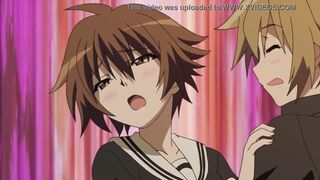 Enjoy the wildest student hentai with a hot chick in hot action