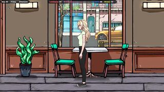 Watch this horny stranger on a bus beg for help with his hard cock - Hentai Game - 3 image