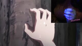 Ivy Adventure's cosplay makes big tits Goth MILF Imaria sit and watch Hentai with Monster Tits - Episode 3 - 2 image