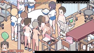 Karada Sokutei-Shi and her pal take turns getting their tight holes drilled in Hentai Game - 5 image
