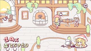 Big-titted waitress goes wild with big cock in Futanari Di Funghi [ FUTA Hentai Game] - Ep.