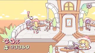 Big-titted waitress goes wild with big cock in Futanari Di Funghi [ FUTA Hentai Game] - Ep.