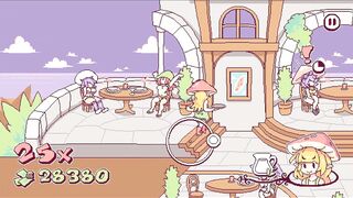 Big-titted waitress goes wild with big cock in Futanari Di Funghi [ FUTA Hentai Game] - Ep.