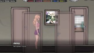 Jenny's sweet pussy gets ravished by a perverted dude on the subway