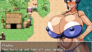 Natsuki, the Hentai babe, gets her tight pussy and ass drilled hard on the beach - 2 image