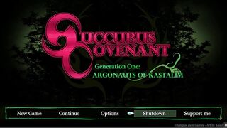 Resist to the temptation of this emo girl's big ass and big tits - Succubus Covenant Generation One game over!
