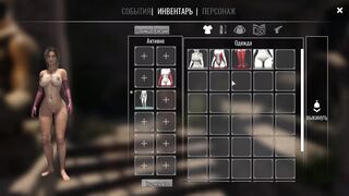 Lara, the sleeping babe, gets rammed hard by an aroused Ancient statue in 3D hentai - 1 image