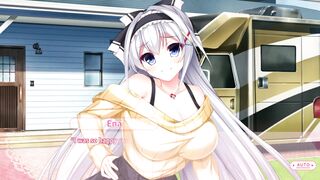 Hentai Babe Ena Route 8 gets her big boobs and booty creamed in Realistic Sex Tape