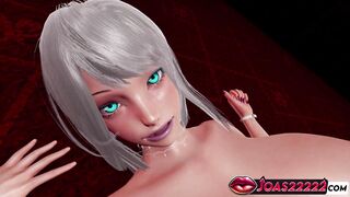 Intense Hiori Big Tits Girl moans while getting a private room pussy massage with pink dildo, standing, and fingering in POV