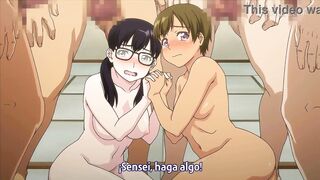 Hot MILF gets down and dirty in a steamy hentai