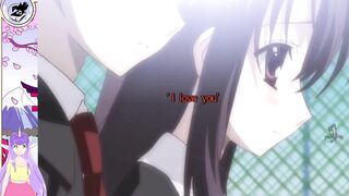 School Days Hentai Part 3: Big-breasted Japanese babe gets schooled in steamy hentai action