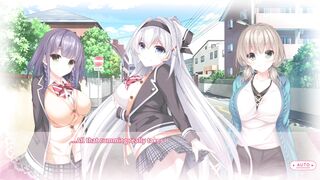 Big-titted Hentai slut Hinano Route 3 gets a massive creampie in her mouth and tight ass