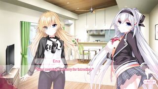 Big-titted Hentai slut Hinano Route 3 gets a massive creampie in her mouth and tight ass