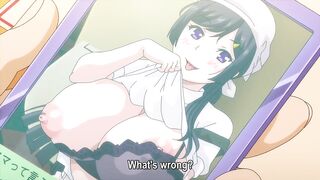 Stepmom in hentai fucks stepson with cum in mouth & reverse cowgirl - 2 image