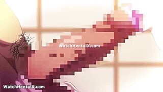 Watch this busty babe in anime get her perfect ass licked & blowed until she's cum covered in hot jizz - 8 image