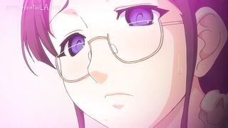 Step-sis and her horny milf friend get down and dirty in this hentai - 2 image