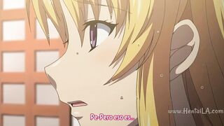 Step-sis and her horny milf friend get down and dirty in this hentai - 8 image