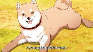 Steamy hentai: Big tits and moaning babe gets creampied in doggystyle