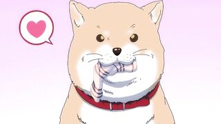 Steamy hentai: Big tits and moaning babe gets creampied in doggystyle - 10 image