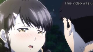 Steamy hentai: Big tits and moaning babe gets creampied in doggystyle - 6 image