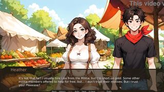 Step Sis caught doing banana with her busty hentai outfit and blowjob skills!