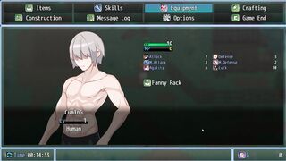 Naughty bunnygirl gets double penetrated and filled with cum in First Time!