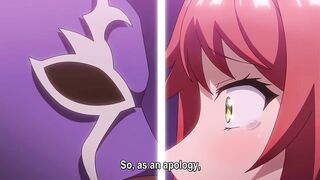 Redhead princess gets her pussy licked & fingered by a huge cock in hot hentai action - 3 image