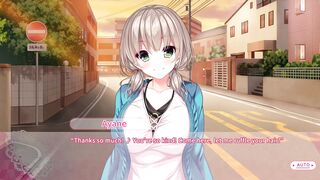 Ayane Route 2's Hentai POV: Big tits and big cock cumming in a real MILF's ass