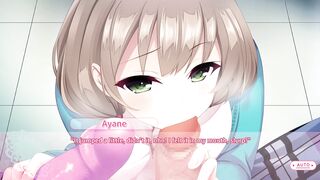 Ayane Route 2's Hentai POV: Big tits and big cock cumming in a real MILF's ass
