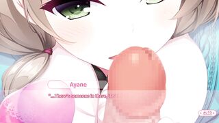 Ayane Route 2's Hentai POV: Big tits and big cock cumming in a real MILF's ass
