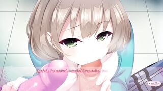 Ayane Route 2's Hentai POV: Big tits and big cock cumming in a real MILF's ass