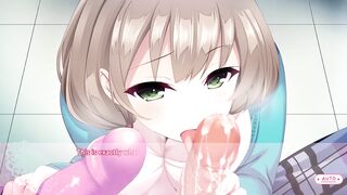 Ayane Route 2's Hentai POV: Big tits and big cock cumming in a real MILF's ass