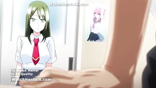 Sexy anime babe with perfect tits gets fucked hard and takes a cumshot - 2 image